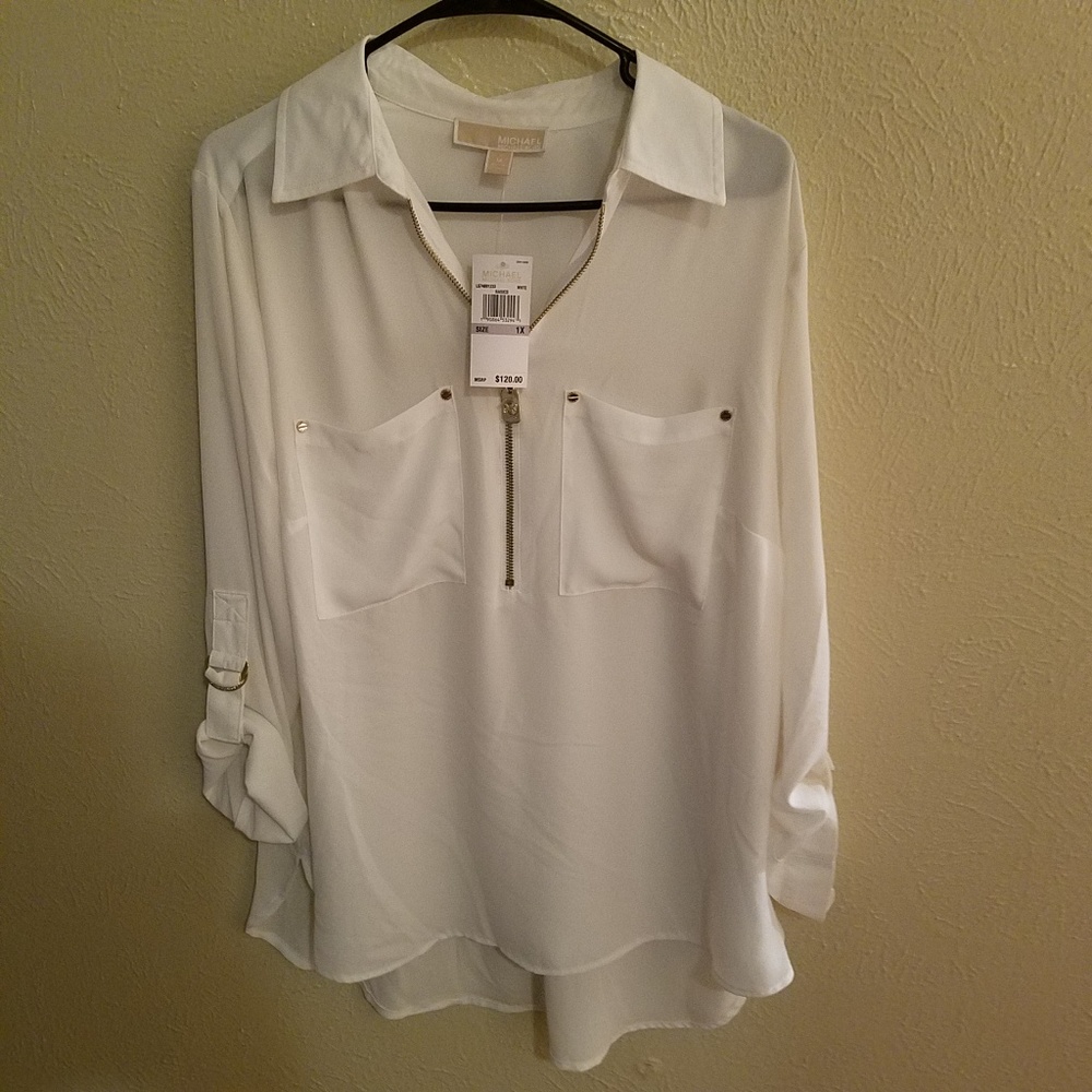 Michael Kors White Dress Shirt